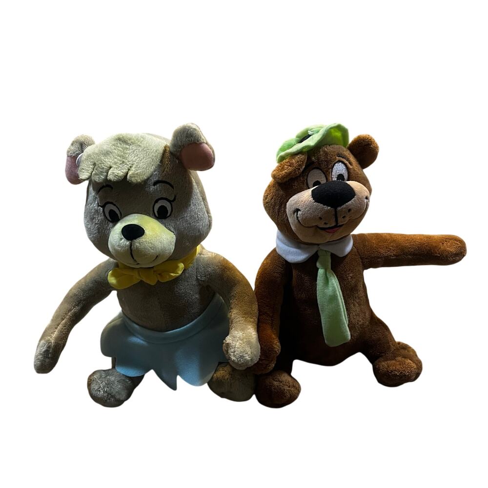 Cindy and Yogi Cartoon Stuffed Animal 10” Park Boo Boo Friend